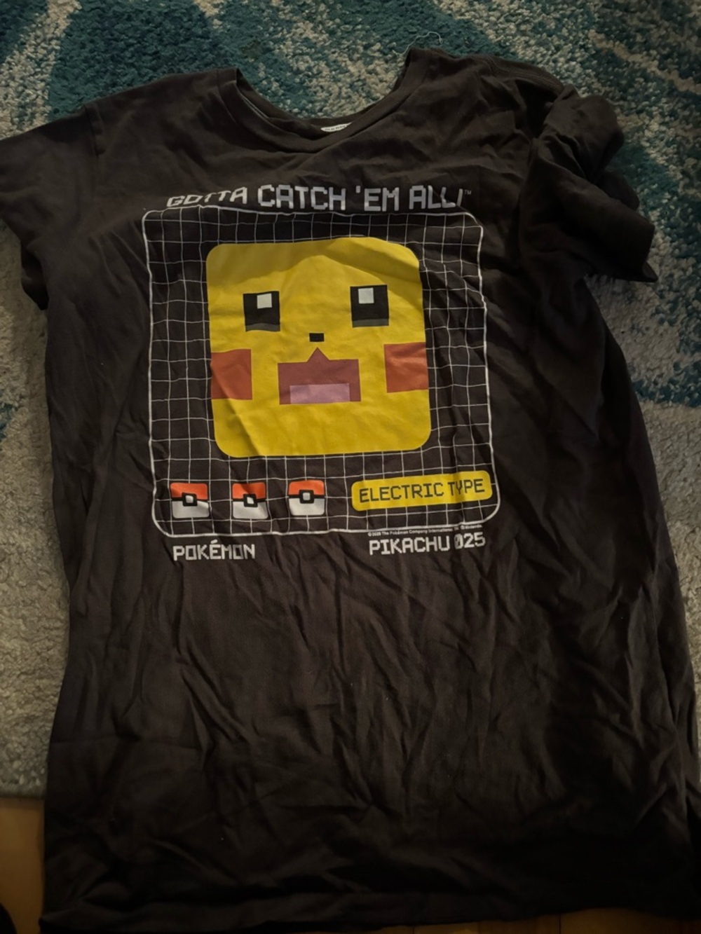 Old Navy Black Kids Pokémon Pikachu Graphic Tee